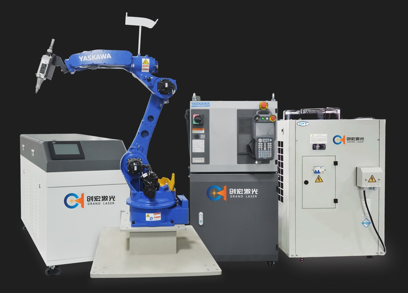 CH3000-GP25 Robot Automatic Locating Belt Wire Feed Laser Welding Machine